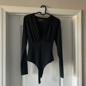 Abercrombie v neck bodysuit